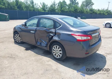 2014 Nissan Sentra S/Sv/Sr/Sl from USA, damaged, VIN 3N1AB7AP5EY331403